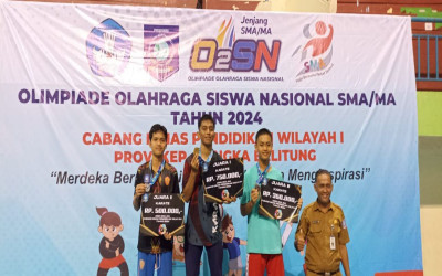 MAN IC Bateng Raih Juara O2SN