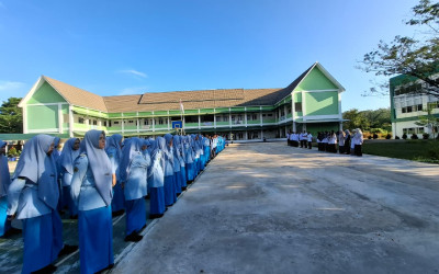 Apel Pagi MAN IC Bangka Tengah Bahas Pengarahan Kepulangan Iduladha 2026